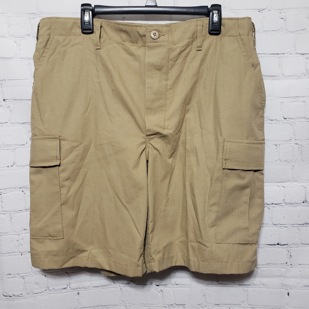Tru-Spec Men's Sz Large NWT Tan Cargo Shorts